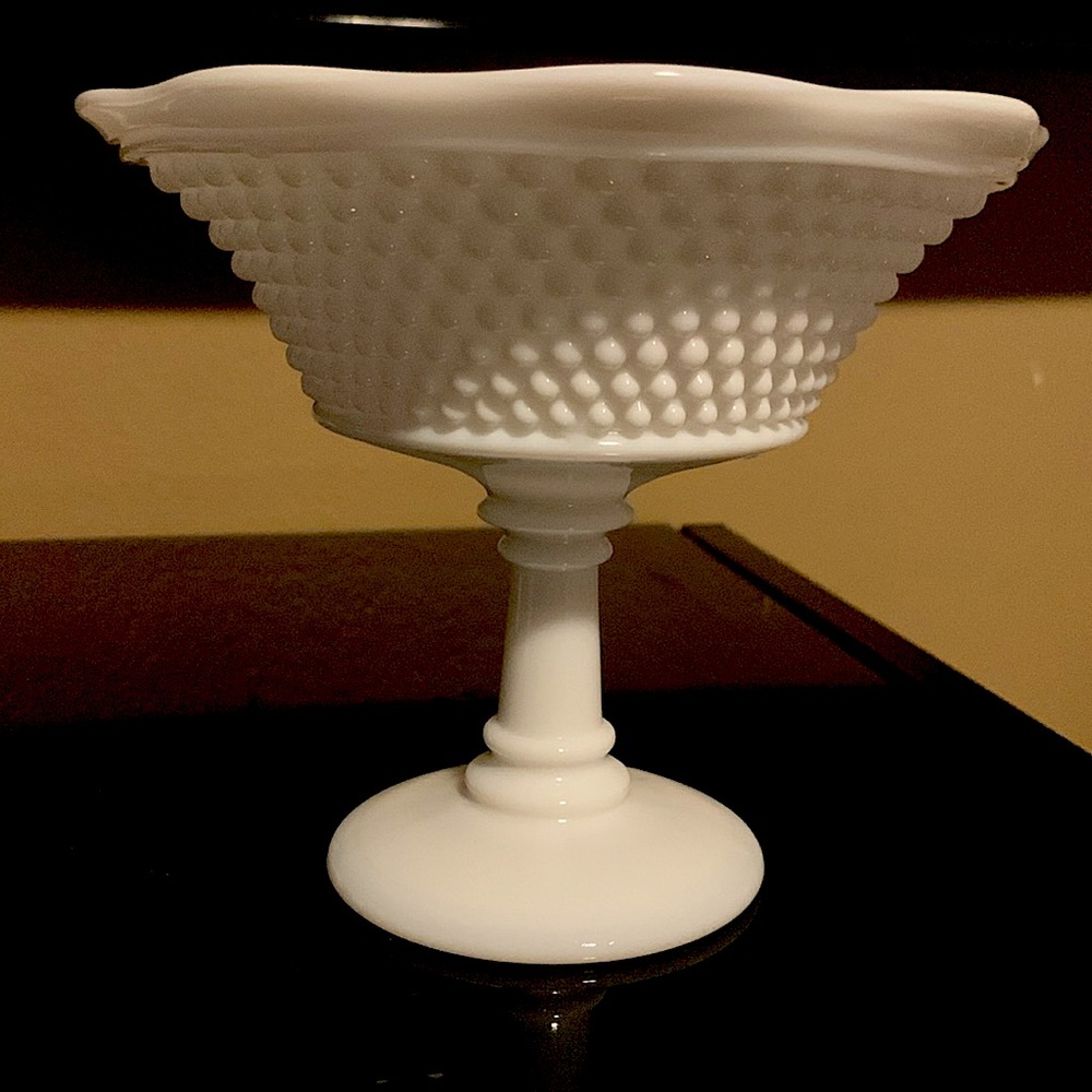 Vintage Westmoreland Milk Glass Compote/Candy Dish